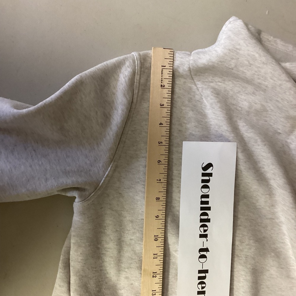 Athleta Cozy Karma Asymmetrical Twist Neck Pullover Top XXS - Picture 11 of 16